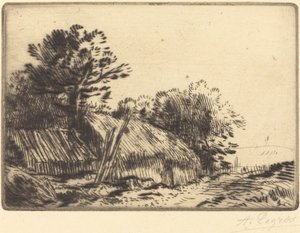 Escena rústica de Alphonse Legros