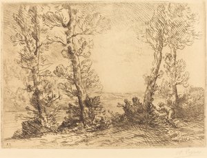 Pescador de Salmón Le pecheur du saumon de Alphonse Legros