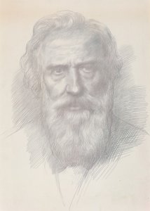 Autorretrato, c. 1895 de Alphonse Legros