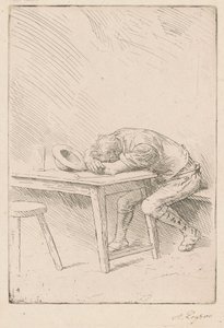 Siesta de un obrero (Sieste d