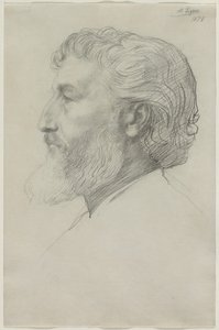 Sir Frederick Leighton de Alphonse Legros