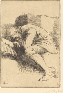 Durmiente de Alphonse Legros