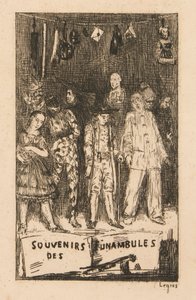Memorias de los funámbulos de Alphonse Legros