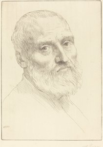 Estudio para Cabeza de un Hombre (Etude de tete d
