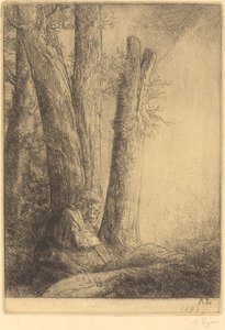 Estudio para el Hijo Pródigo de Alphonse Legros
