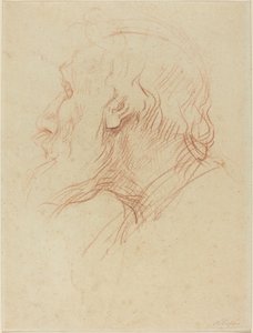 Estudio de un mendigo de Alphonse Legros