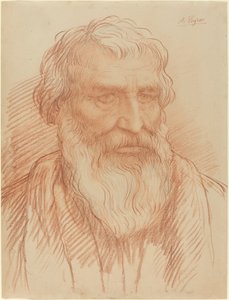 Estudio de una cabeza de Alphonse Legros
