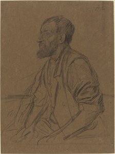 Estudio de un obrero de Alphonse Legros