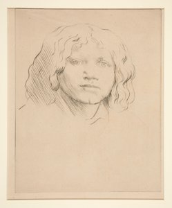 Cabeza de niño italiano