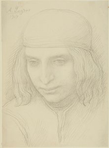 Cabeza de una joven