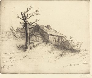 Cabaña de paja de Alphonse Legros