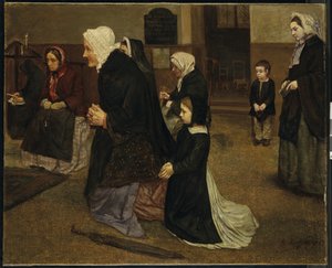 El Ángelus, 1859 de Alphonse Legros