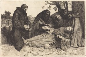 La muerte de San Francisco de Alphonse Legros