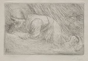 Los recolectores de leña de Alphonse Legros