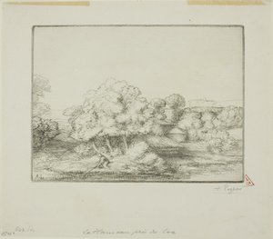 La Aldea junto al Lago de Alphonse Legros