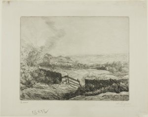 La puerta del prado de Alphonse Legros