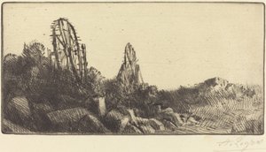Los viejos terrenos de carreras en Montrouge de Alphonse Legros