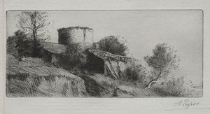 La torre de las palomas de Alphonse Legros