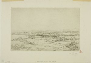 La llanura cerca del lago de Alphonse Legros
