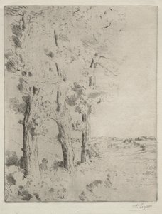 El lector: La conferencia bajo los árboles de Alphonse Legros