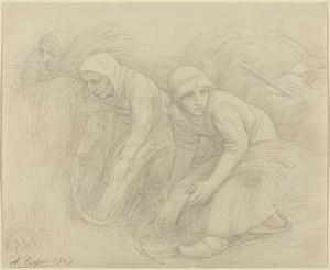 Los segadores de Alphonse Legros