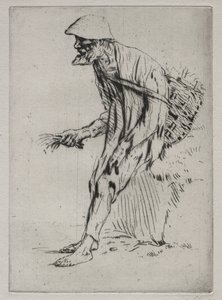 El vendedor de pimpinela roja de Alphonse Legros