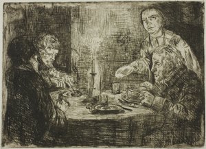 La cena de Alphonse Legros