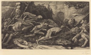 El Triunfo de la Muerte: Batalla de Alphonse Legros