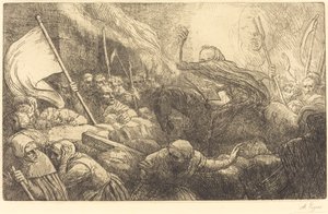 El triunfo de la muerte: La proclamación de Alphonse Legros