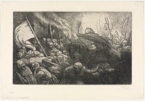 El triunfo de la muerte: La proclamación de Alphonse Legros