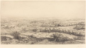 Valle en Borgoña de Alphonse Legros