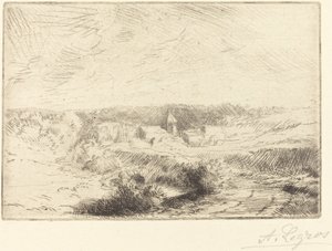Pueblo de Wimille, cerca de Boulogne de Alphonse Legros