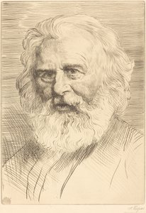 W.H. Longfellow, 1ª placa de Alphonse Legros