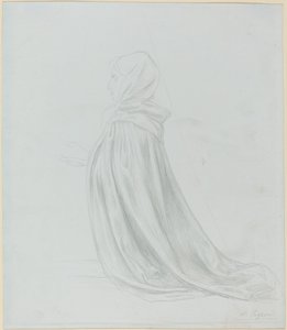 Mujer con capa de Alphonse Legros