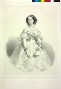 Estefanía Friederike de la Casa de Hohenzollern-Sigmaringen de Alphonse Leon Noel