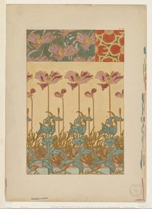 Documentos Decorativos: Amapolas Orientales