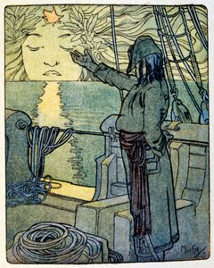 Ilustración de Alphonse Mucha para el libro 