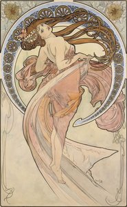 La danza de Alphonse Mucha
