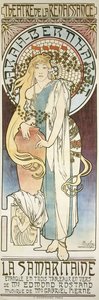 La Samaritana de Alphonse Mucha