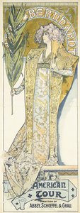 Sarah Bernhardt, gira americana, 1895