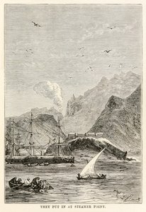 Aterrizan en Steamer Point, de 