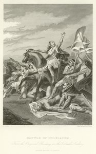 Batalla de Tolbiacum de Alphonse Marie de Neuville