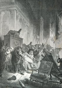 Muerte de Moliere de Alphonse Marie de Neuville