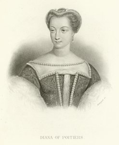 Diana de Poitiers de Alphonse Marie de Neuville