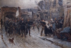 Parlamentarios alemanes entraron en Belfort el 16 de febrero de 1871, 1884 de Alphonse Marie de Neuville