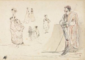 Bocetos de figuras, 1869 de Alphonse Marie de Neuville