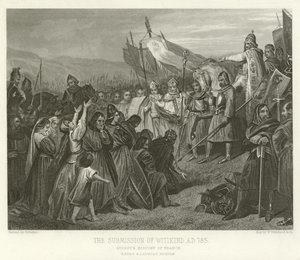 La sumisión de Witikind, AD 785