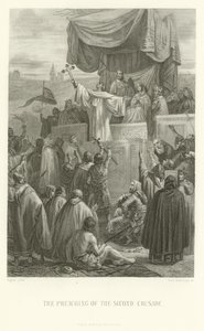 La predicación de la Segunda Cruzada de Alphonse Marie de Neuville