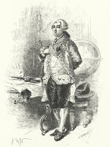 Rey Luis XVI de Francia de Alphonse Marie de after Neuville