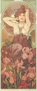 Amatista de Alphonse Mucha